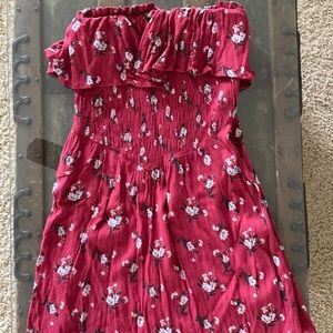 American Eagle Strapless Dress